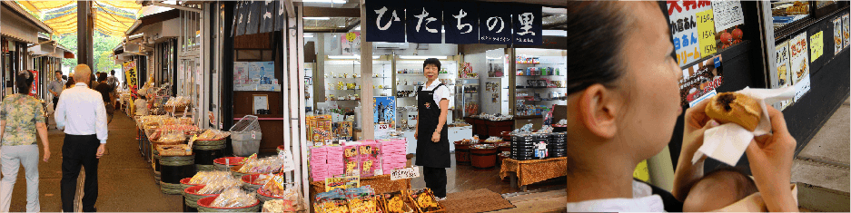 下町情緒ただよう仲見世通り